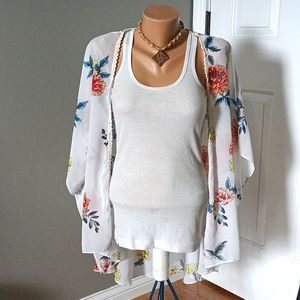 Rue 21 kimono floral size md